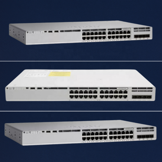 C9200L-24T-4G-E New Cisco Catalyst 9200L 24T 24P 4G 4X E a 24-port Data 4 X 1G Network Essentials Network Switches C9200L-24T-4G-E 0