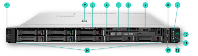 Good Price HP プロリアント Dl360 G11 Gen11 8sff 1u Servidores Win Server Datacenter Media Gpu Pc Hp Buy Computer System Rack Server