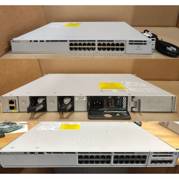 C9200L-24P-4G-E C9200L Series 24-port PoE+ 4x10G Uplink Network Cisco Switch C9200L-24P-4G-E 0
