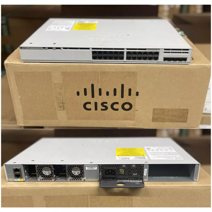 C9200L-24P-4G-E C9200L Series 24-port PoE+ 4x10G Uplink Network Cisco Switch C9200L-24P-4G-E 1