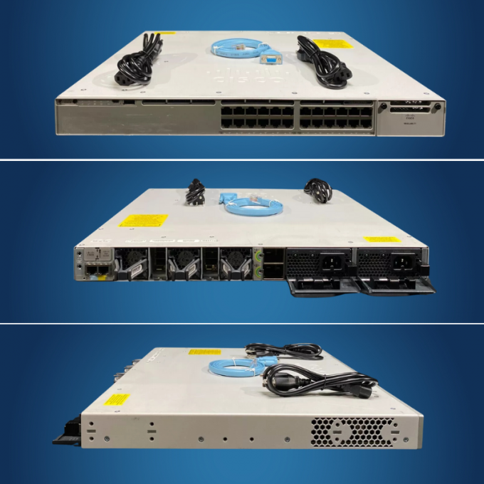 Cisco New C9300 Series Poe Switch 24 Port Gigabit Ethernet Network Switch C9300-24P-A Cisco Switch 1